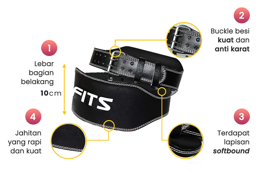 FITS Synthetic Leather Belt