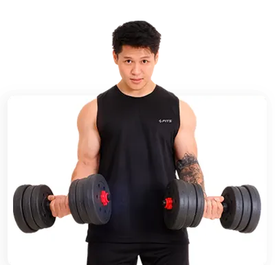 fits dumbbells weights